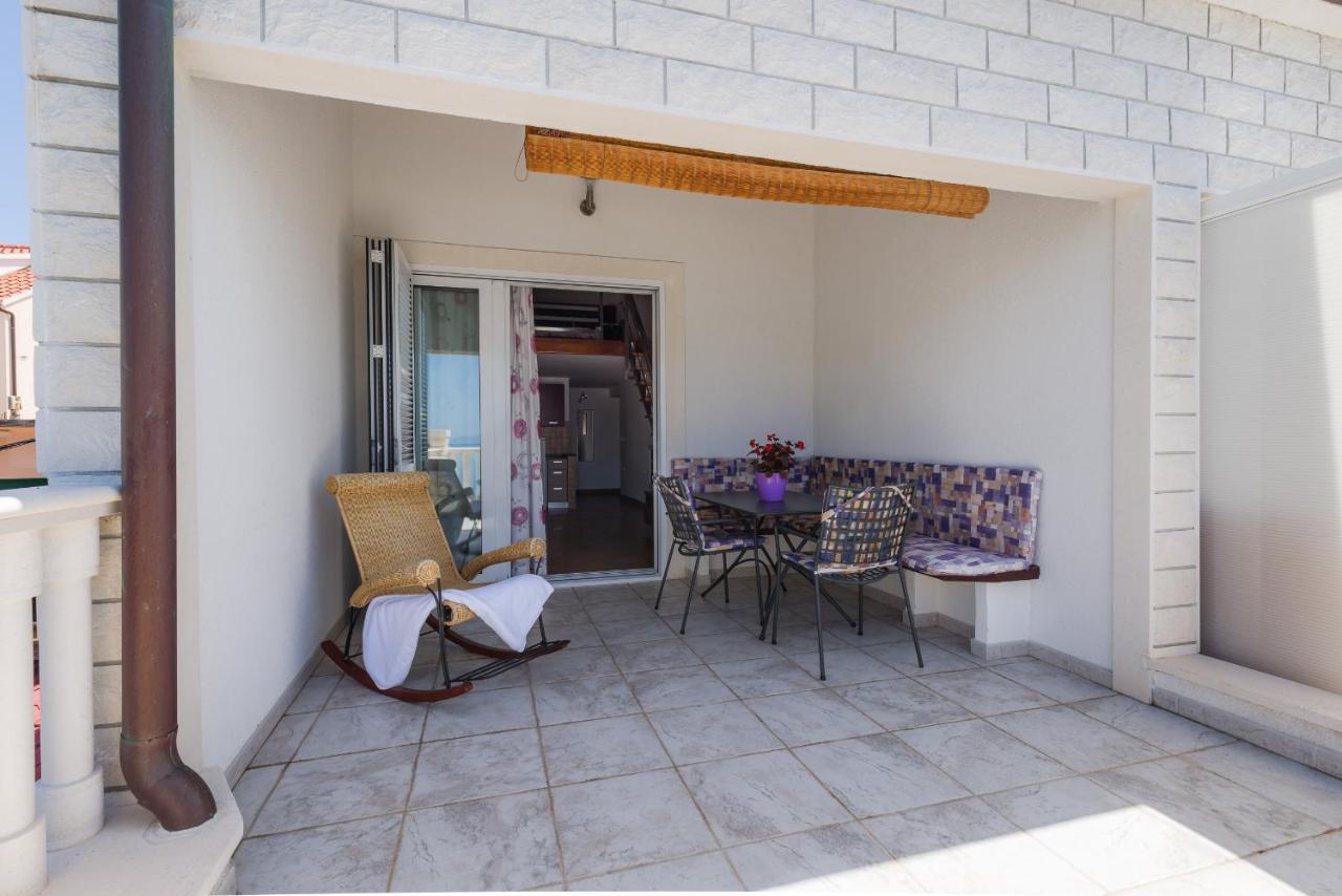 Luxury Bellavista Amazing Sea Holidays With Private Beach & Parking Milna  Ngoại thất bức ảnh