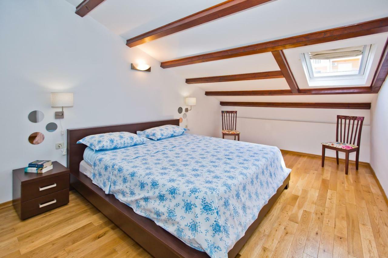 Luxury Bellavista Amazing Sea Holidays With Private Beach & Parking Milna  Ngoại thất bức ảnh